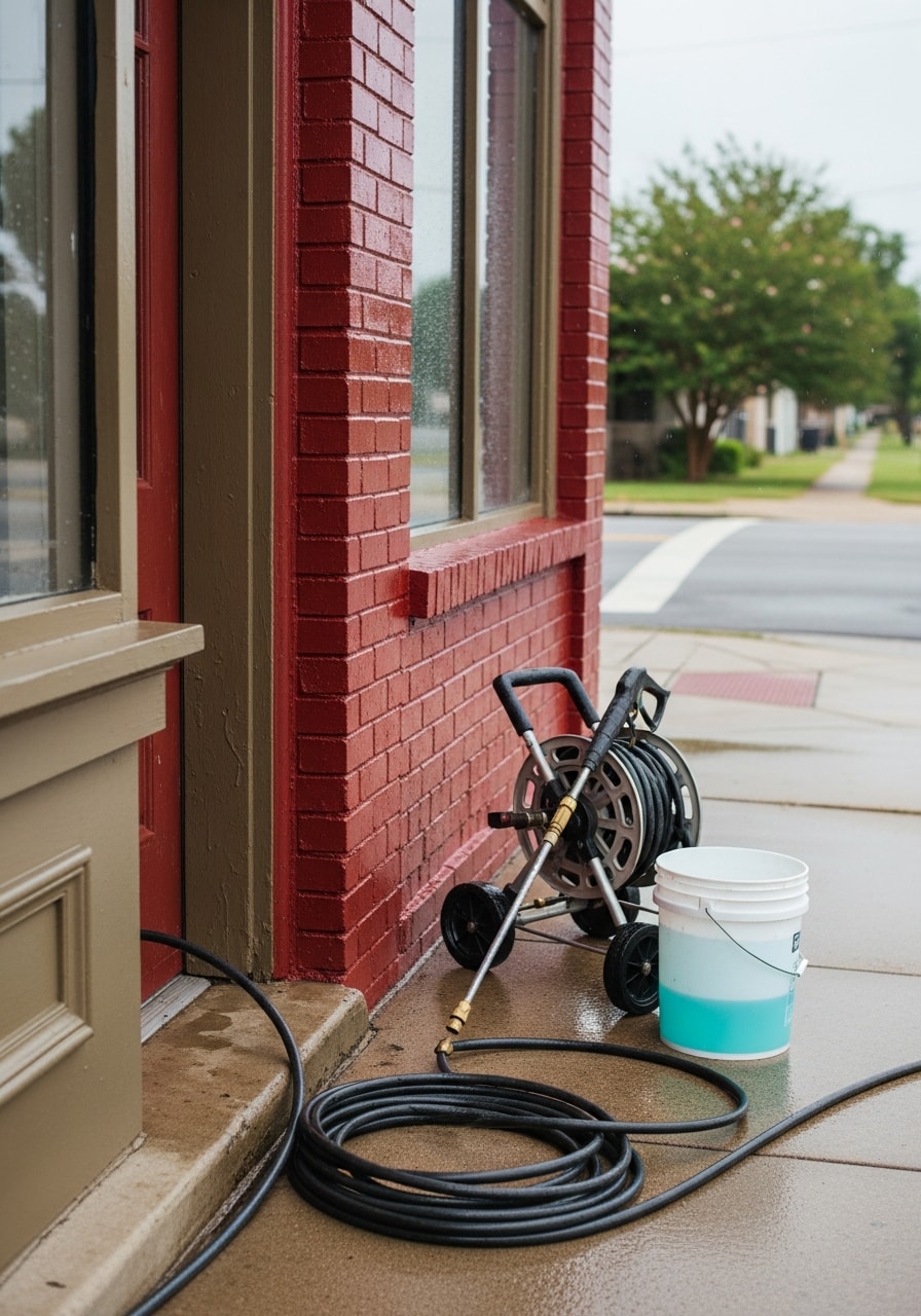 A detailed view of professional work on a Gonzales property, showing durability and attention to local building standards.